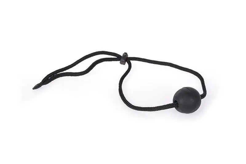Kiotos Leather Ballgag SIMPLE - Zwart 1 Kiotos Leather Ballgag SIMPLE - Zwart