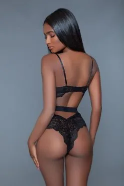 Be Wicked - Bettany Kanten Body - Zwart -Sex Toys winkel Be Wicked Bettany Kanten Body zwart 3