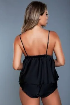 Be Wicked - Gia 2-delige Lingerieset Met Hemdje En Slipje - Zwart -Sex Toys winkel Be Wicked GIA 2 delige lingerieset met hemdje en slipje zwart 3