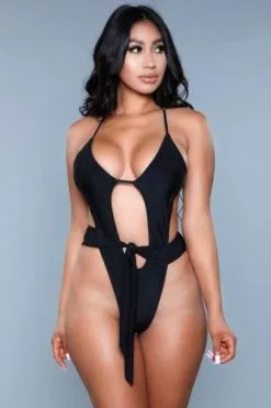 Be Wicked Swimwear Be Wicked - Trinity Badpak - Zwart