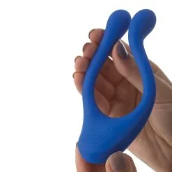 BeauMents - Doppio Massager Voor Koppels - Blauw -Sex Toys winkel BeauMents Doppio Massager voor koppels blauw 6