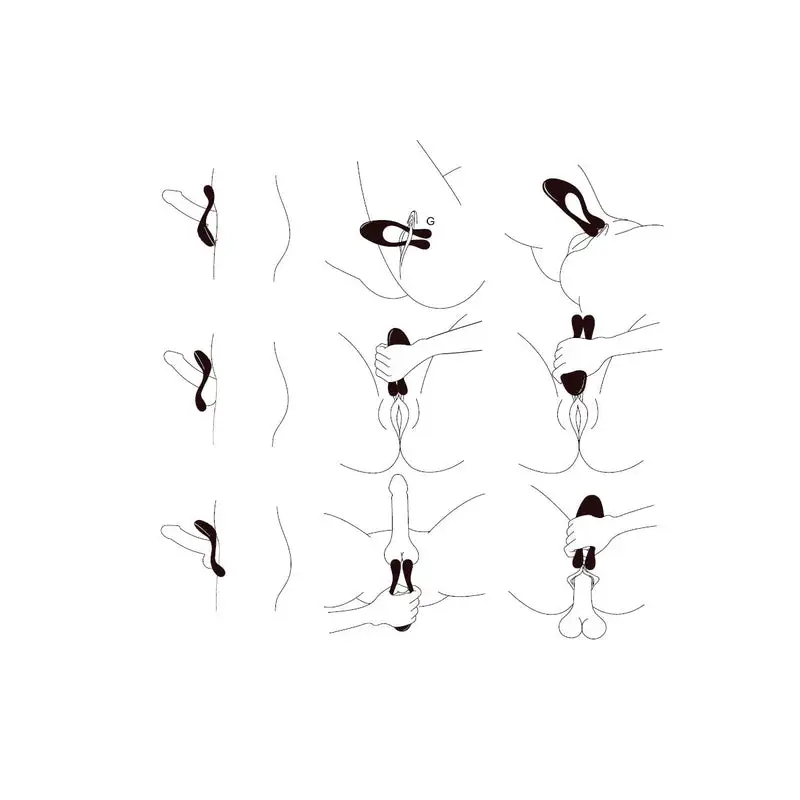 BeauMents - Doppio Massager Voor Koppels - Paars 10 BeauMents - Doppio Massager Voor Koppels - Paars - Afbeelding 10