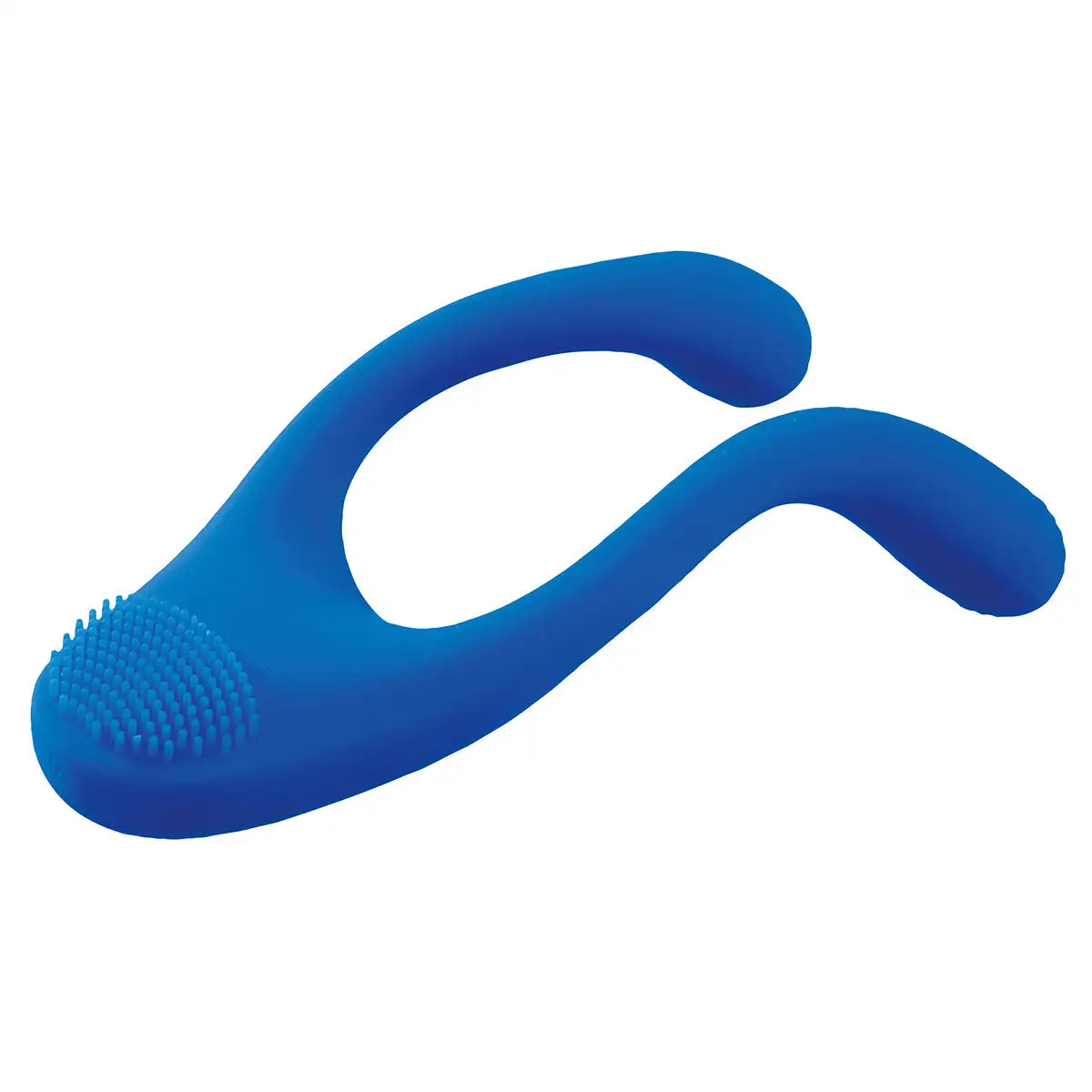 BeauMents - Doppio Move Flexibele Koppel Vibrator - Blauw 3 BeauMents - Doppio Move Flexibele Koppel Vibrator - Blauw - Afbeelding 3