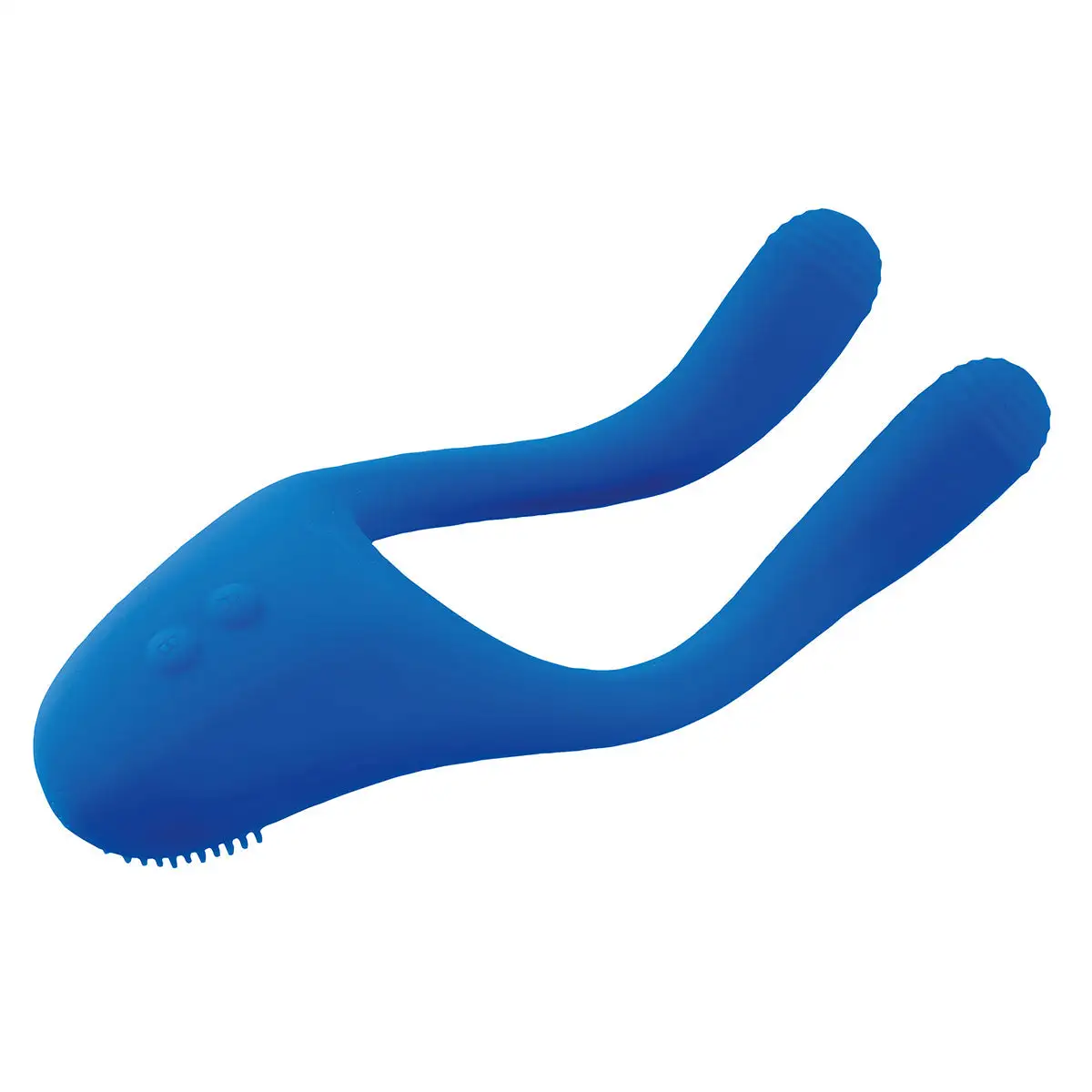BeauMents - Doppio Move Flexibele Koppel Vibrator - Blauw 7 BeauMents - Doppio Move Flexibele Koppel Vibrator - Blauw - Afbeelding 7
