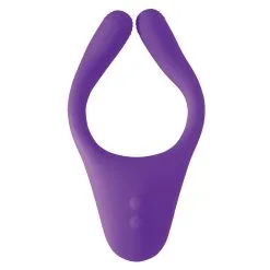 BeauMents - Doppio Move Flexibele Koppel Vibrator - Paars -Sex Toys winkel BeauMents Doppio Move Flexibele Koppel Vibrator paars 4