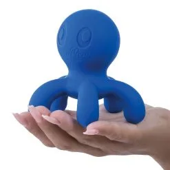 Beauments - Siliconen Vibrator & Massager Polypos - Blauw -Sex Toys winkel Beauments Siliconen Vibrator Massager Polypos Blauw 4