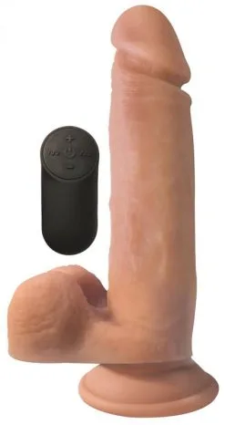 Big Shot - Realistische Vibrerende Dildo Met Zuignap 21 X 4,5 Cm