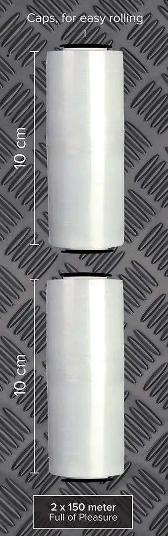 Kiotos Bondagefolie Transparant - 2 Rollen 2 Kiotos Bondagefolie Transparant - 2 Rollen - Afbeelding 2