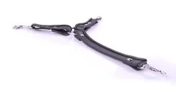 Kiotos Leather Bondagetuigje Missing Link - Zwart -Sex Toys winkel Bondagetuigje Missing Link zwart 3