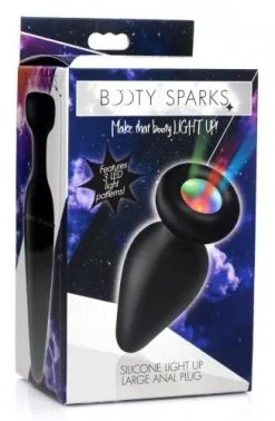 Booty Sparks - Light-Up Siliconen Anaal Plug - Large -Sex Toys winkel Booty Sparks Light Up Siliconen Anaal Plug Large 5