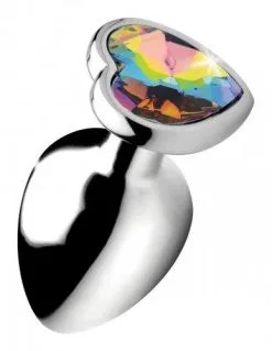 Booty Sparks - Rainbow Heart Buttplug -Sex Toys winkel Booty Sparks Rainbow Heart Buttplug 4
