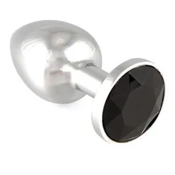 Rimba Bondage Play Buttplug XS Met Zwart Kristal