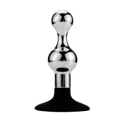 Kiotos Buttplug Aluminium In Zandloper-vorm Met Zuignap 10 Kiotos Buttplug Aluminium In Zandloper-vorm Met Zuignap -Sex Toys winkel Buttplug aluminium in zandloper vorm met zuignap 3