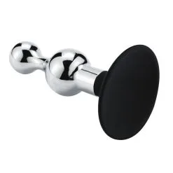 Kiotos Buttplug Aluminium In Zandloper-vorm Met Zuignap 11 Kiotos Buttplug Aluminium In Zandloper-vorm Met Zuignap -Sex Toys winkel Buttplug aluminium in zandloper vorm met zuignap 4