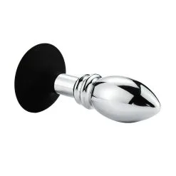 Kiotos Buttplug Aluminium Met Bal En Ribbels En Zuignap 12 Kiotos Buttplug Aluminium Met Bal En Ribbels En Zuignap -Sex Toys winkel Buttplug aluminium met bal en ribbels en zuignap 5