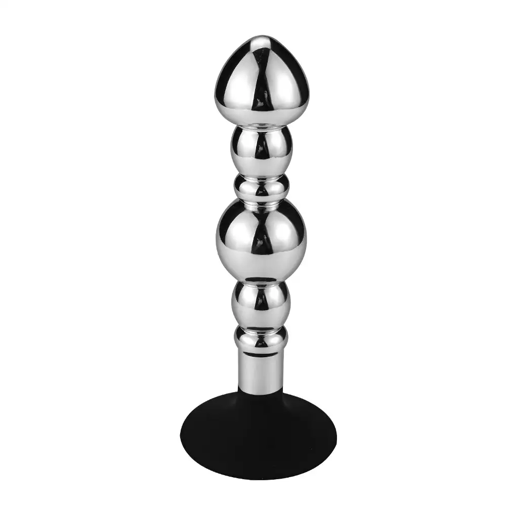 Kiotos Buttplug Aluminium Met Twee Ballen En Zuignap 2 Kiotos Buttplug Aluminium Met Twee Ballen En Zuignap - Afbeelding 2