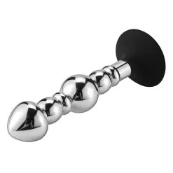 Kiotos Buttplug Aluminium Met Twee Ballen En Zuignap 10 Kiotos Buttplug Aluminium Met Twee Ballen En Zuignap -Sex Toys winkel Buttplug aluminium met twee ballen en zuignap 3