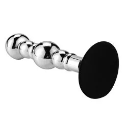 Kiotos Buttplug Aluminium Met Twee Ballen En Zuignap 11 Kiotos Buttplug Aluminium Met Twee Ballen En Zuignap -Sex Toys winkel Buttplug aluminium met twee ballen en zuignap 4