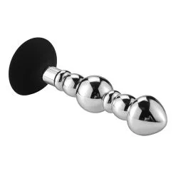 Kiotos Buttplug Aluminium Met Twee Ballen En Zuignap 12 Kiotos Buttplug Aluminium Met Twee Ballen En Zuignap -Sex Toys winkel Buttplug aluminium met twee ballen en zuignap 5