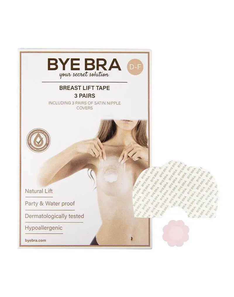 Bye Bra - Cup D-F - Tape Om Onzichtbaar Je Borsten Te Liften 4 Bye Bra - Cup D-F - Tape Om Onzichtbaar Je Borsten Te Liften - Afbeelding 4
