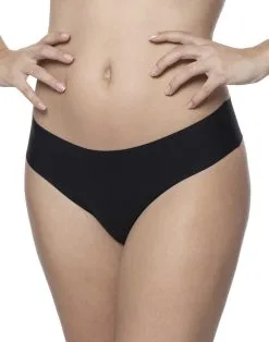 Bye Bra - Invisible Thong - String 2 Pack - Nude En Zwart -Sex Toys winkel Bye Bra Invisible Thong String 2 pack nude en zwart 4