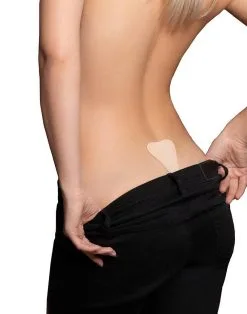 Bye Bra - Minimale, Naadloze & Onzichtbare Plak String - Nude