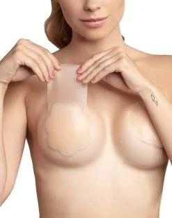 Bye Bra - Pull Ups Borstliftende Tape En Tepel Covers Voor Strapless En Backless Outfits - Nude