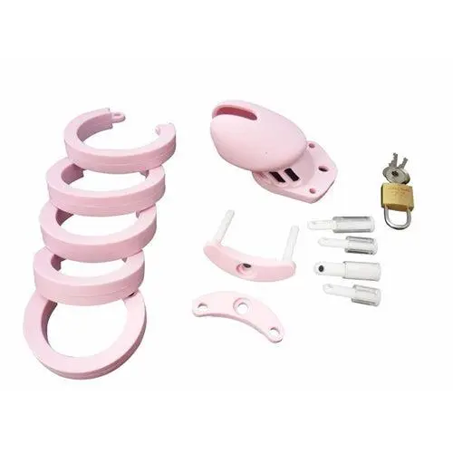 EDC CB-6000S (voor De Kleinere Penis) Kuisheidskooi - Roze 2 EDC CB-6000S (voor De Kleinere Penis) Kuisheidskooi - Roze - Afbeelding 2