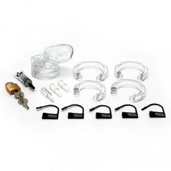 CB-X CB6000S (Small) Kuisheidskooi - Peniskooi - Transparant -Sex Toys winkel CB6000S Small Kuisheidskooi Peniskooi transparant 3