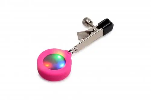 Charmed Verstelbare Tepelklemmen Met LED Verlichting 5 Charmed Verstelbare Tepelklemmen Met LED Verlichting - Afbeelding 5