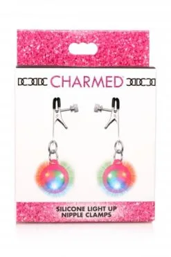 Charmed Verstelbare Tepelklemmen Met LED Verlichting 11 Charmed Verstelbare Tepelklemmen Met LED Verlichting -Sex Toys winkel Charmed Verstelbare Tepelklemmen Met LED Verlichting 6