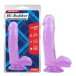 Chisa - Dildo Met Zuignap 17,5 Cm - Paars -Sex Toys winkel Chisa Dildo Met Zuignap 175 cm Paars 6