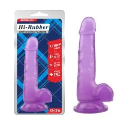 Chisa - Dildo Met Zuignap 19,5 Cm X 3 Cm - Paars -Sex Toys winkel Chisa Dildo Met Zuignap 195 cm x 3 cm Paars 6