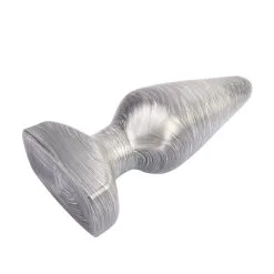 Chisa Novelties - Silver Buttplug - Arthur K - Zilver -Sex Toys winkel Chisa Novelties Silver Buttplug Arthur K Zilver 4
