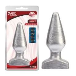 Chisa Novelties - Silver Buttplug - Arthur K - Zilver -Sex Toys winkel Chisa Novelties Silver Buttplug Arthur K Zilver 5