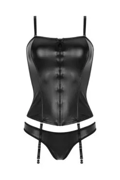 Christine Le Duc - Imitatieleren Corset & String Tiara 12 Christine Le Duc - Imitatieleren Corset & String Tiara -Sex Toys winkel Christine le Duc Imitatieleren Corset String Tiara 6