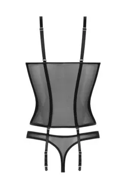 Christine Le Duc - Imitatieleren Corset & String Tiara 13 Christine Le Duc - Imitatieleren Corset & String Tiara -Sex Toys winkel Christine le Duc Imitatieleren Corset String Tiara 7