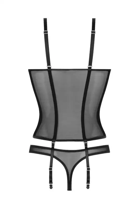 Christine Le Duc - Imitatieleren Corset & String Tiara 7 Christine Le Duc - Imitatieleren Corset & String Tiara - Afbeelding 7