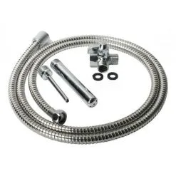 CleanStream - RVS Klysma Set Voor In De Douche