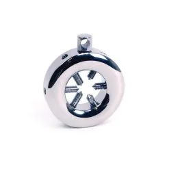 Kiotos Steel Cockring Met Spikes Aan De Binnenkant Voor Cock & Ball Torture