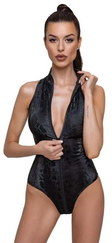 Cottelli Collection - Body Snake - Zwart 2 Cottelli Collection - Body Snake - Zwart - Afbeelding 2