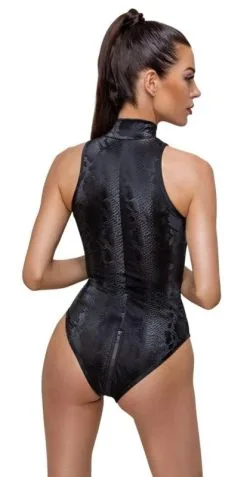 Cottelli Collection - Body Snake - Zwart 8 Cottelli Collection - Body Snake - Zwart -Sex Toys winkel Cottelli Collection Body SNAKE zwart 3