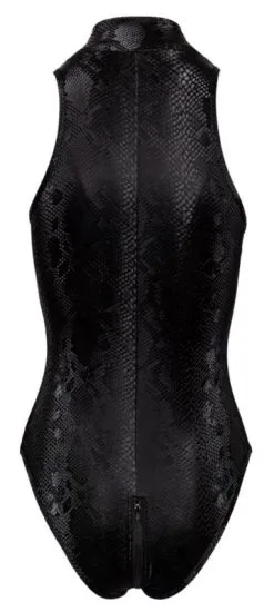 Cottelli Collection - Body Snake - Zwart 10 Cottelli Collection - Body Snake - Zwart -Sex Toys winkel Cottelli Collection Body SNAKE zwart 5