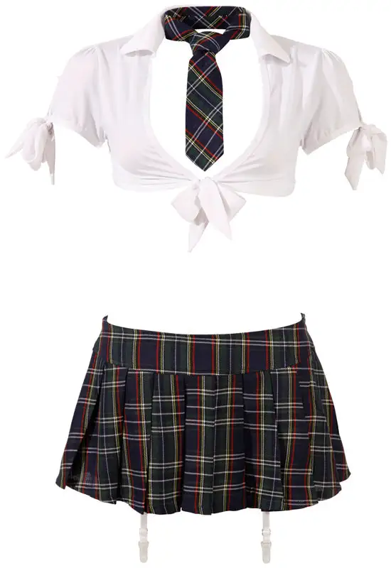 Cottelli Collection - Schoolmeisjes Uniform 3 Cottelli Collection - Schoolmeisjes Uniform - Afbeelding 3