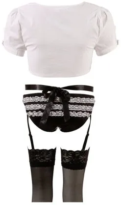 Cottelli Collection - Serveersters Outfit -Sex Toys winkel Cottelli Collection Serveersters Outfit 4