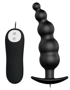 Crazy Bull Vibrerende Bolletjes Buttplug Met Afstandsbediening