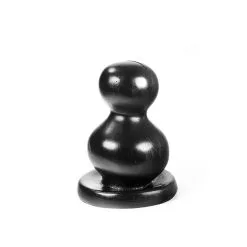 Dark Crystal - Bollen Buttplug 11 X 20 Cm - Zwart