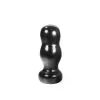 Dark Crystal - Bollen Buttplug 14,5 X 6 Cm - Zwart