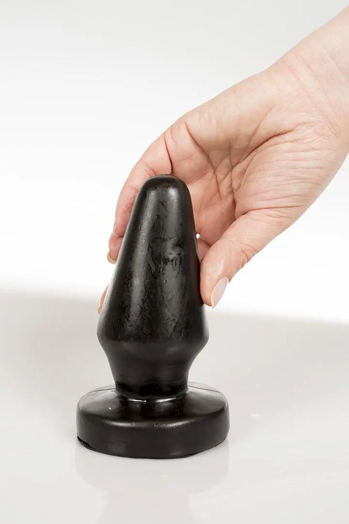 Dark Crystal - Buttplug 13 X 5,5 Cm - Zwart 2 Dark Crystal - Buttplug 13 X 5,5 Cm - Zwart - Afbeelding 2