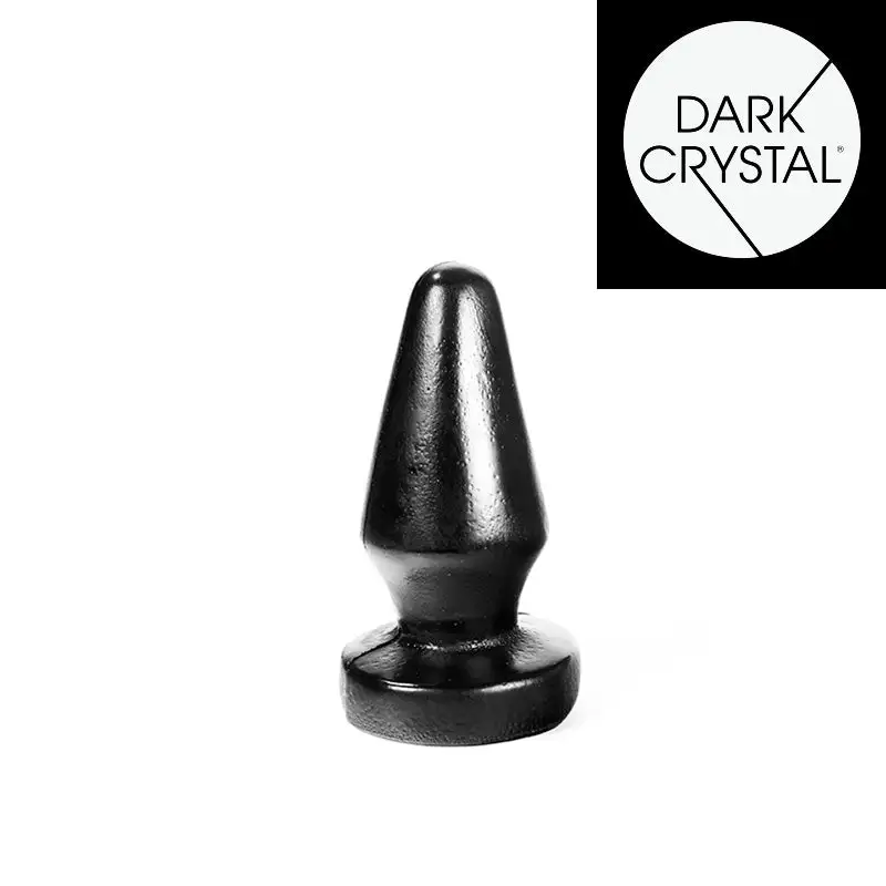 Dark Crystal - Buttplug 13 X 5,5 Cm - Zwart 3 Dark Crystal - Buttplug 13 X 5,5 Cm - Zwart - Afbeelding 3
